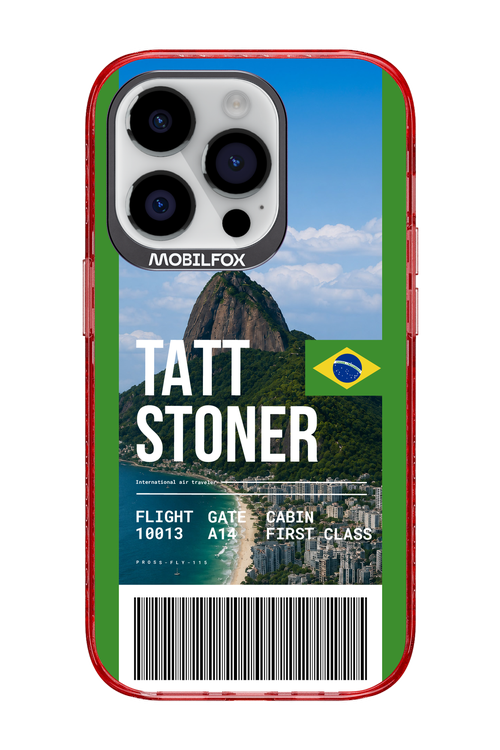 TATT STONER (fly ticket) 2.0 - Apple iPhone 14 Pro