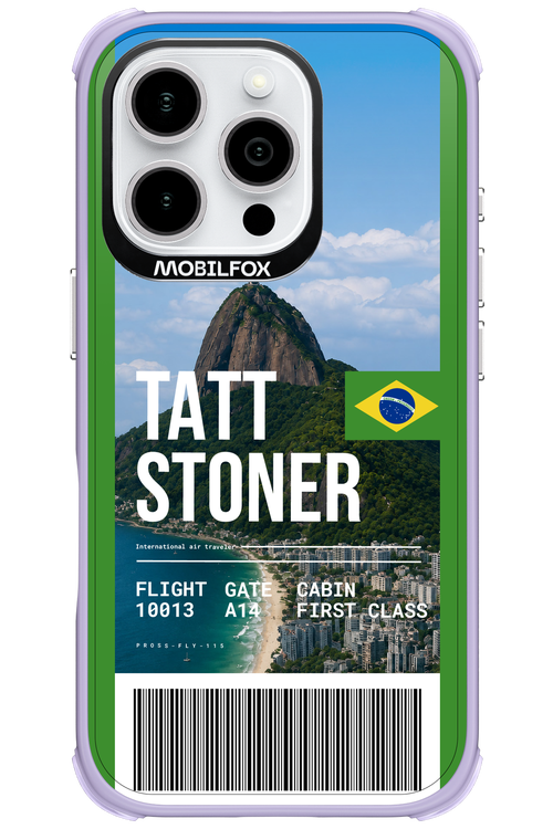 TATT STONER (fly ticket) 2.0 - Apple iPhone 16 Pro