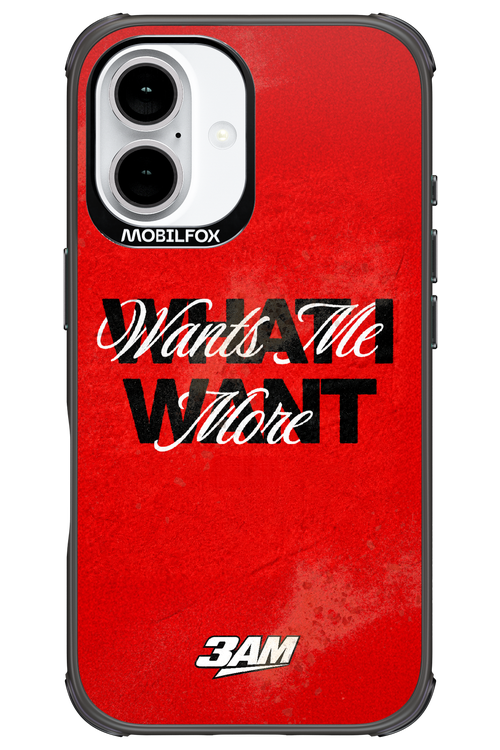 WHAT I WANT 2.0 - Apple iPhone 16