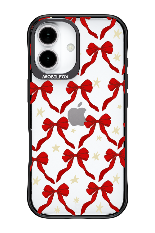 Bow & Stars (Transparent) - Apple iPhone 17