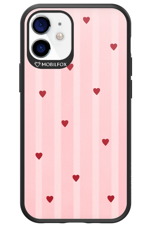 Red Little Hearts 2.0 - Apple iPhone 12 Mini