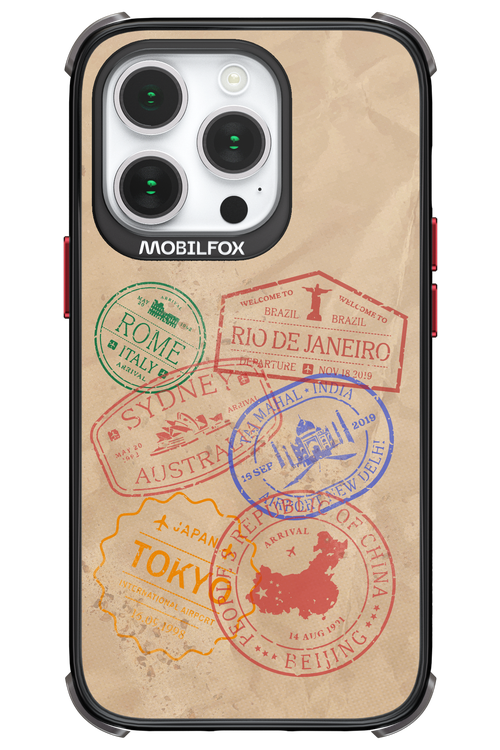 Travel Stamps 2.0 - Apple iPhone 14 Pro