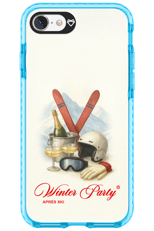 Winter Ski Party - Apple iPhone SE 2020